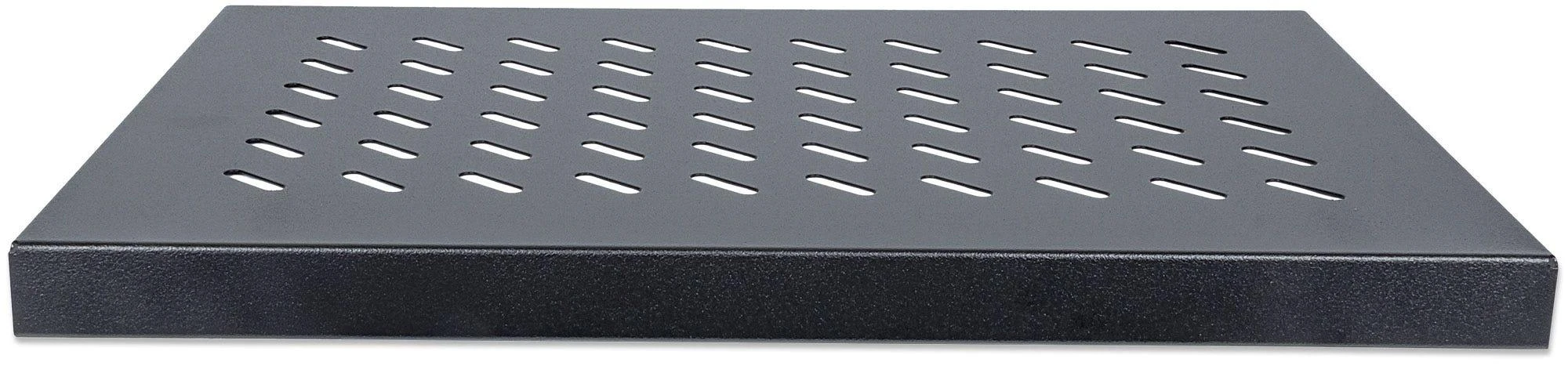 INTELLINET 19" Fixed Shelf 1U, 345 mm Gylis, Juodas, 712521