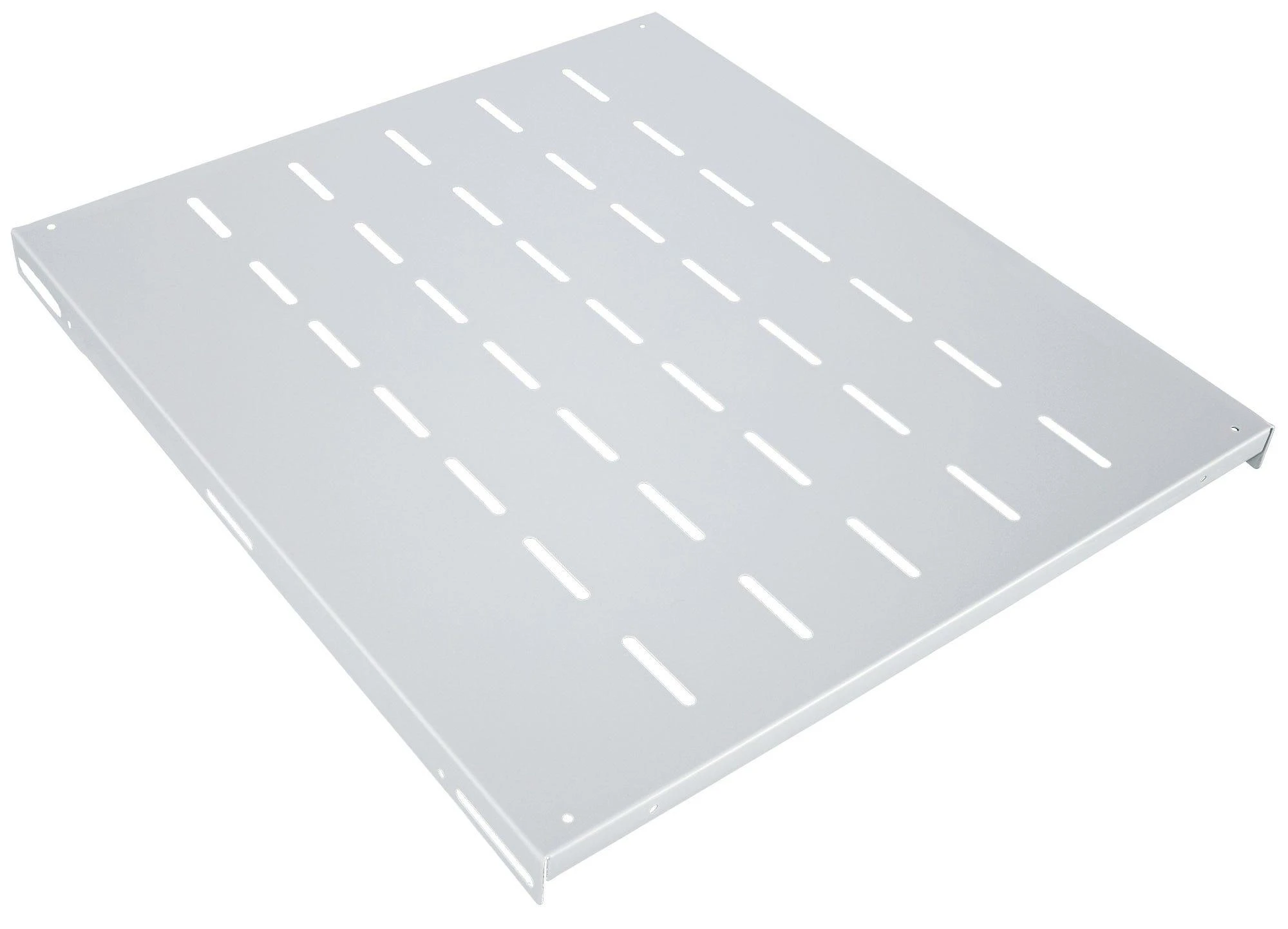 INTELLINET 19" fiksuota lentyna 1U, 525 mm Gylis, pilka, 712248