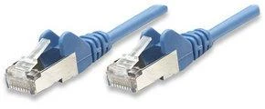 Mėlyna INTELLINET UTP LAN Cat6, kabelis, pleistras, 1.0m, mėlynas, 342575