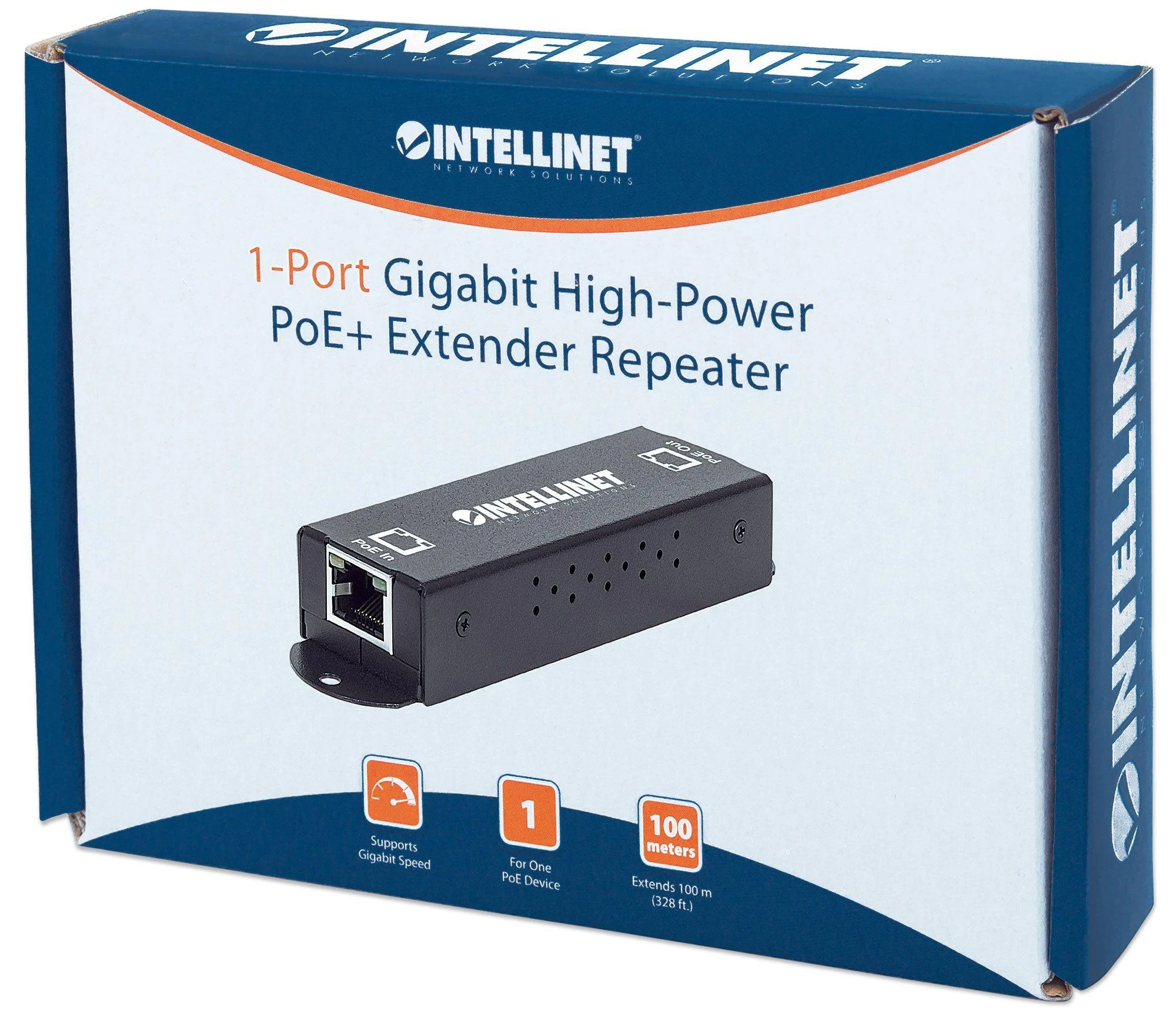 Intellinet 560962 PoE adapteris Gigabitinis eternetas 48 V