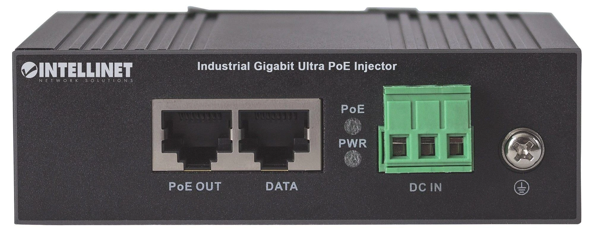 Intellinet PoE purkštukas su RJ45 ir DC jungtimis