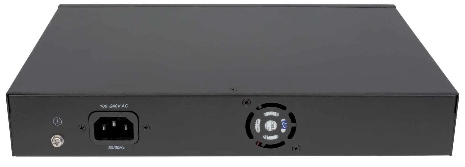 Šakotuvas Intellinet 561310 GIGABIT komutatorius, 8x RJ45, įskaitant 4x „Ultra PoE“, LCD ekranas