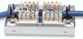 Intracom INTELLINET jungiamoji dėžutė 4x2 STP Cat5e