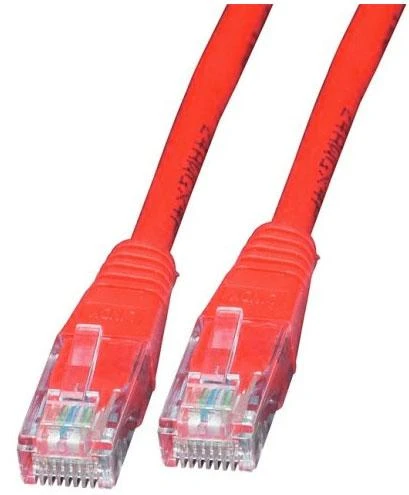 „Intellinet Network Solutions“ jungiamasis laidas CAT6 UTP 2,0M Raudonas 100% MIEDŹ (342162)