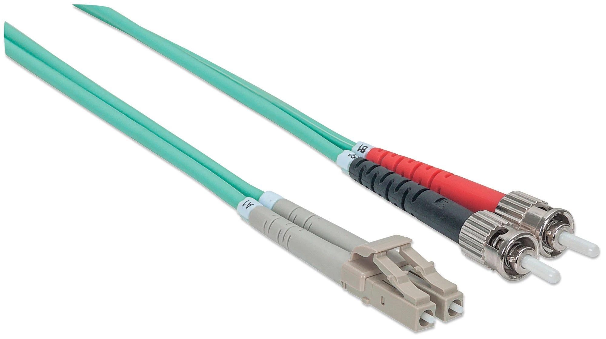 „Intellinet Network Solutions“ šviesolaidinis jungiamasis laidas OM3 50/125 MM ST-LC Duplex 2m (751001)