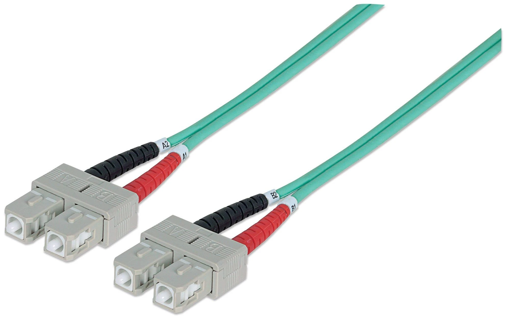 „Intellinet Network Solutions“ šviesolaidinis jungiamasis laidas OM3 50/125 MM SC-SC Duplex 1m (751025)