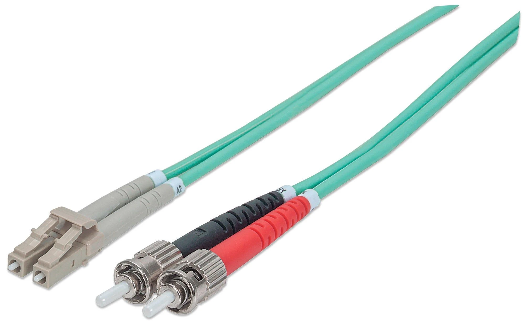 „Intellinet Network Solutions“ šviesolaidinis jungiamasis laidas OM3 50/125 MM ST-LC Duplex 2m (751001)