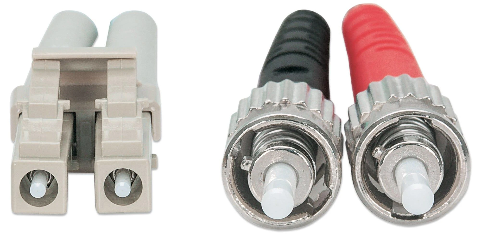 „Intellinet Network Solutions“ šviesolaidinis jungiamasis laidas OM3 50/125 MM ST-LC Duplex 1m (751117)