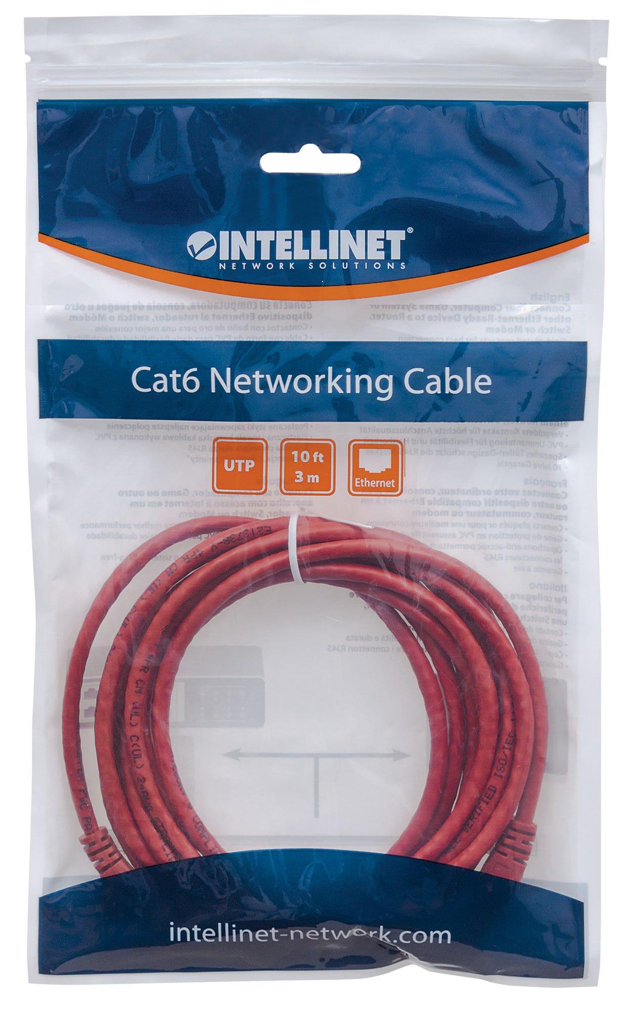INTELLINET TINKLO SPRENDIMAI RJ-45 - RJ-45 5 m 5 jungiamasis laidas