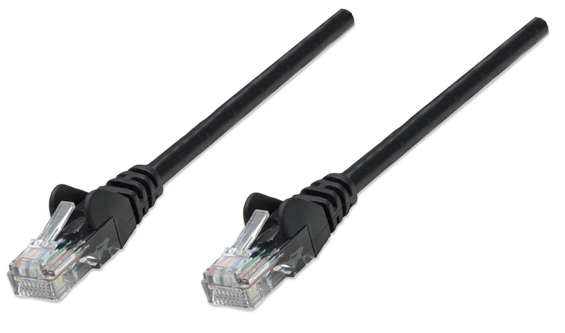 Intellinet Network Solutions Kabelis RJ-45, Cat6a, CU, S/FTP, 0.25m, juoda 737012