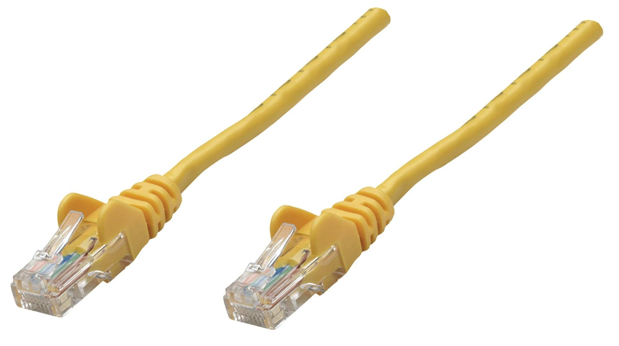 Intellinet tinklo sprendimai Patchcord Cat6, S/FTP, PVC, 0,25m, geltona (739818)
