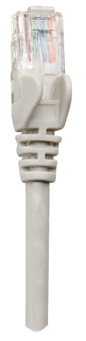 Intracom INTELLINET tinklo kabelis Cat6 U/UTP 10 m pilkas 33 pėd. RJ-45 Vyriški / RJ-45 Vyriški Paauksuoti kontaktai Polibag