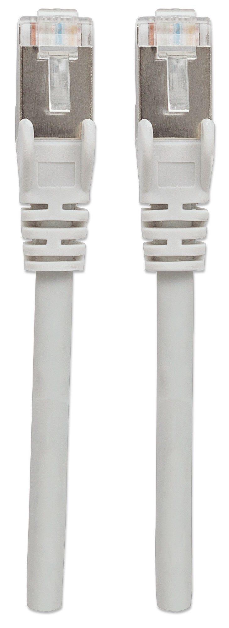 Intellinet pataisomasis kabelis, Cat6A sertifikuotas, CU, SFTP, LSOH, RJ45, 7,5 m, pilkas