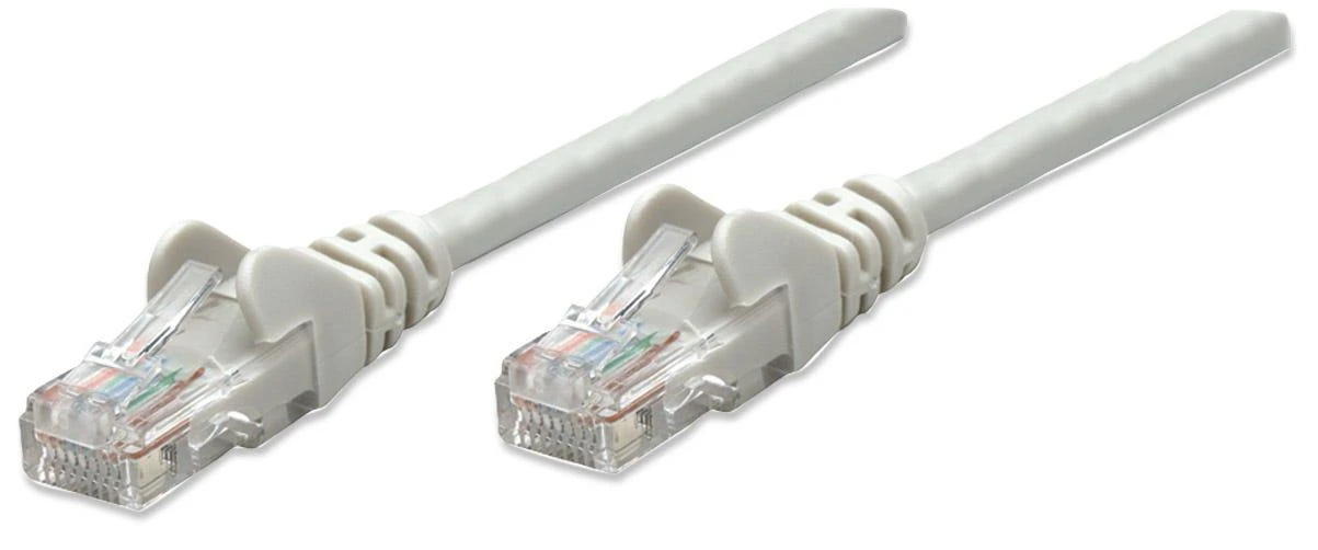 INTELLINET UTP LAN Cat6, kabelis, pleistras, 3.0m, pilkas, 334129