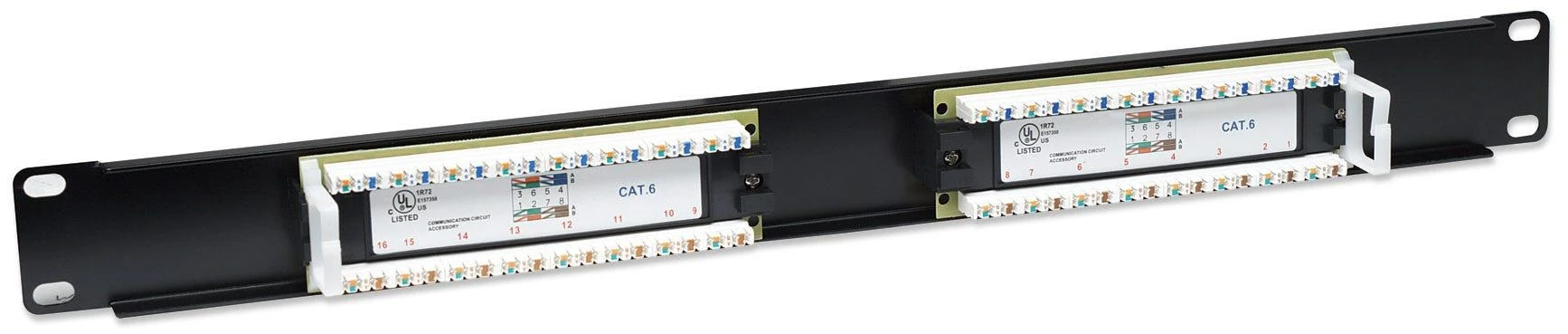 Intellinet 519526 Patch panel UTP Cat6 1U 16 prievadų
