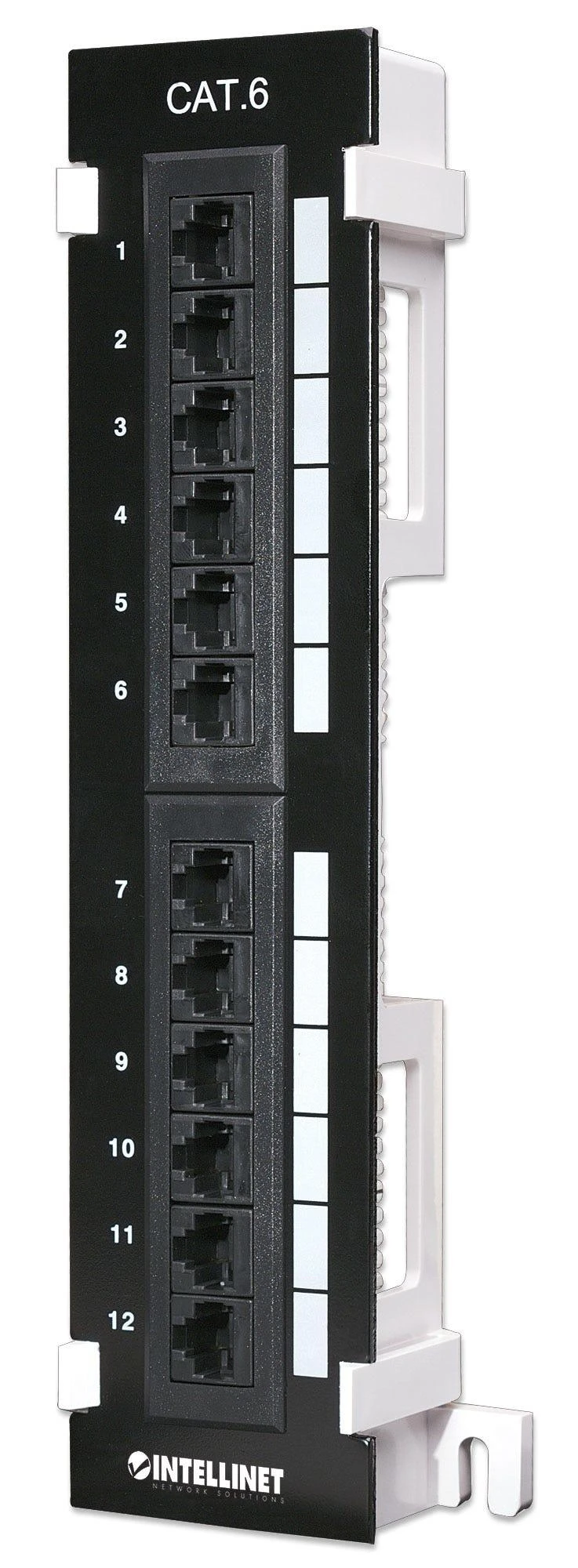 Intellinet 560269 Patch Panel naścienny Cat6 UTP 12x RJ45