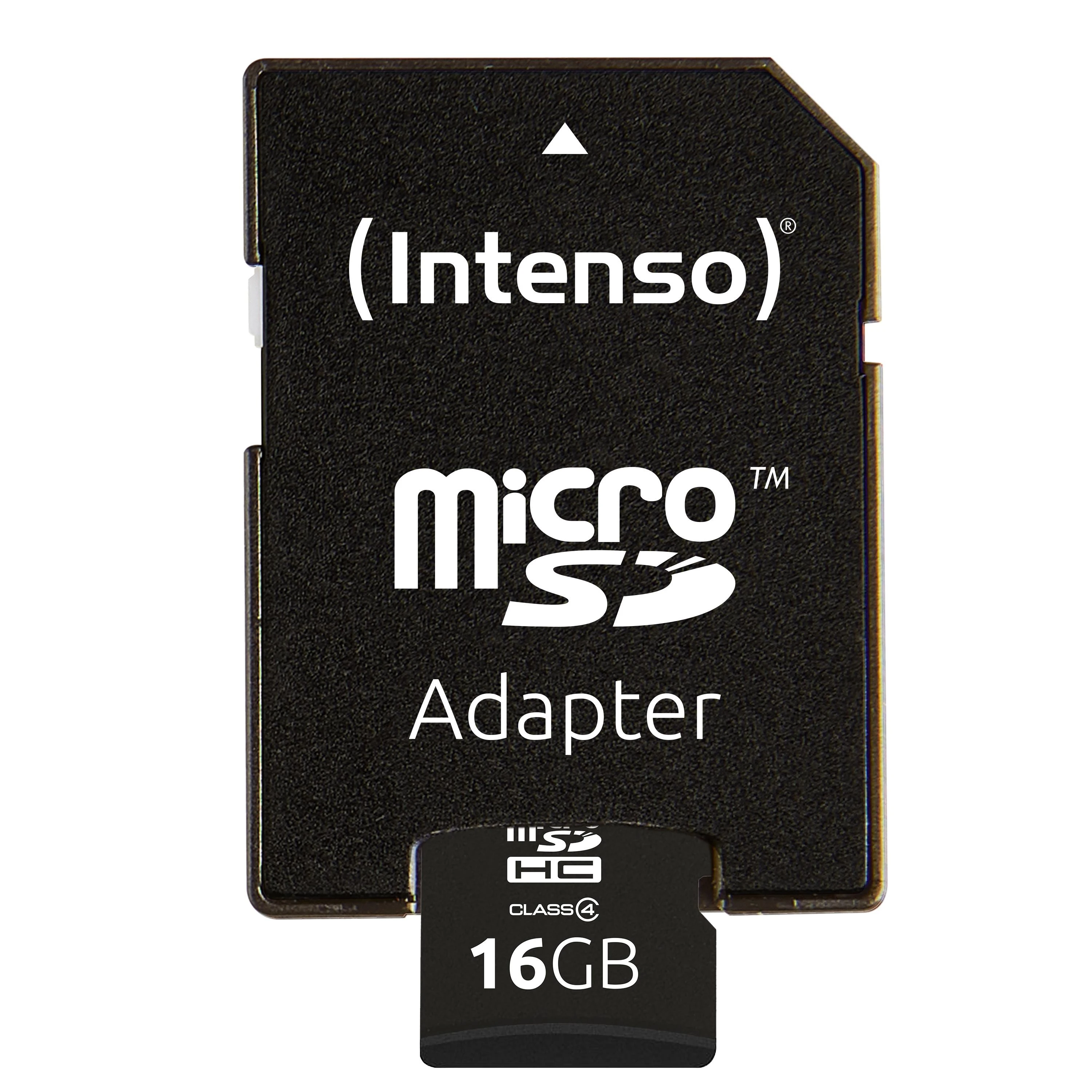 Atminties kortelė MEMORY Micro SDHC 16GB C4/3403470 INTENSO