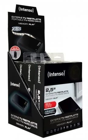 Kietasis diskas Dysk twardy USB3 1TB EXT. 2.5" Juodas 6021460 INTENSO