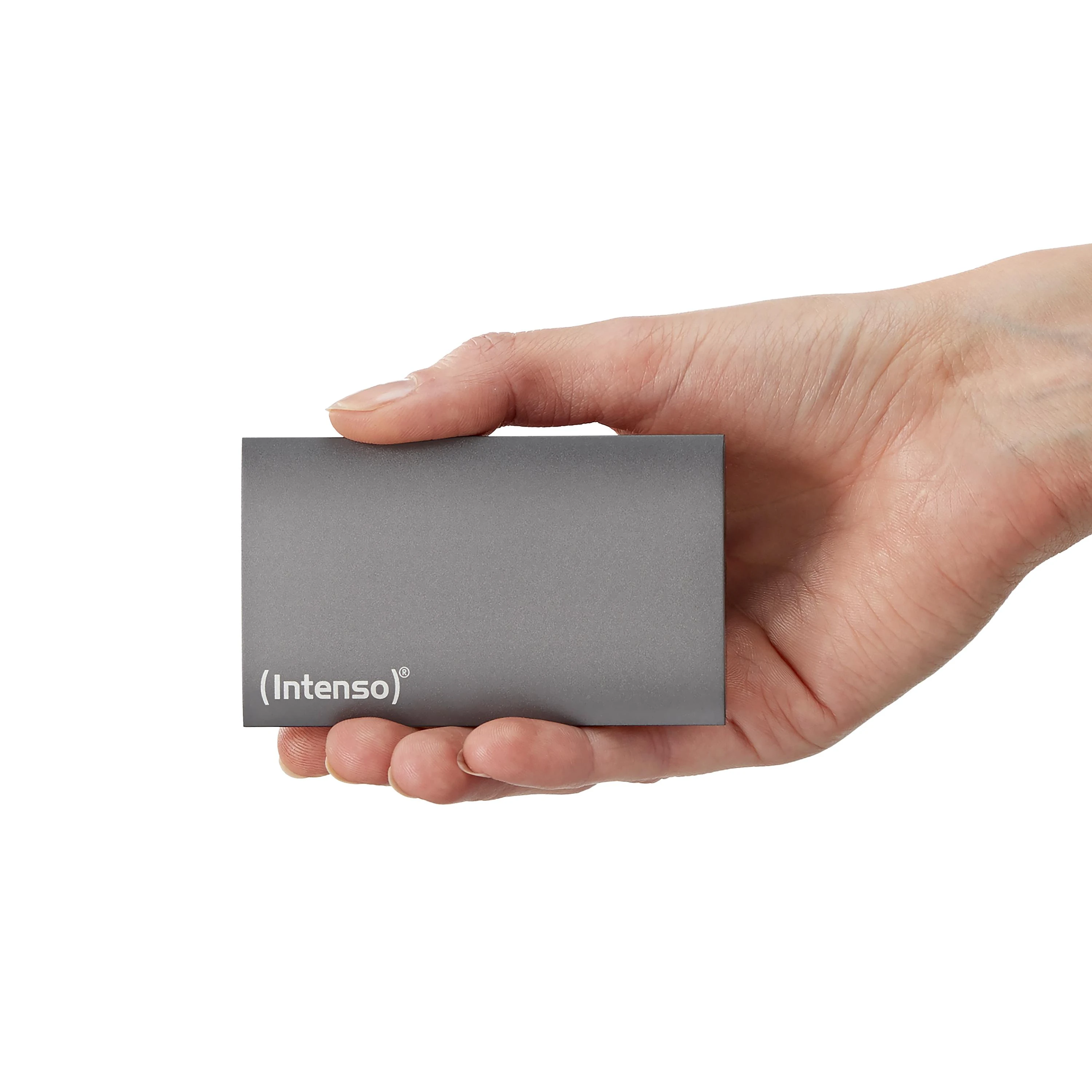 Kietasis diskas „Intenso“ išorinis nešiojamasis SSD 1,8 colio 256 GB, „Premium Edition“, USB 3.0, antracitas