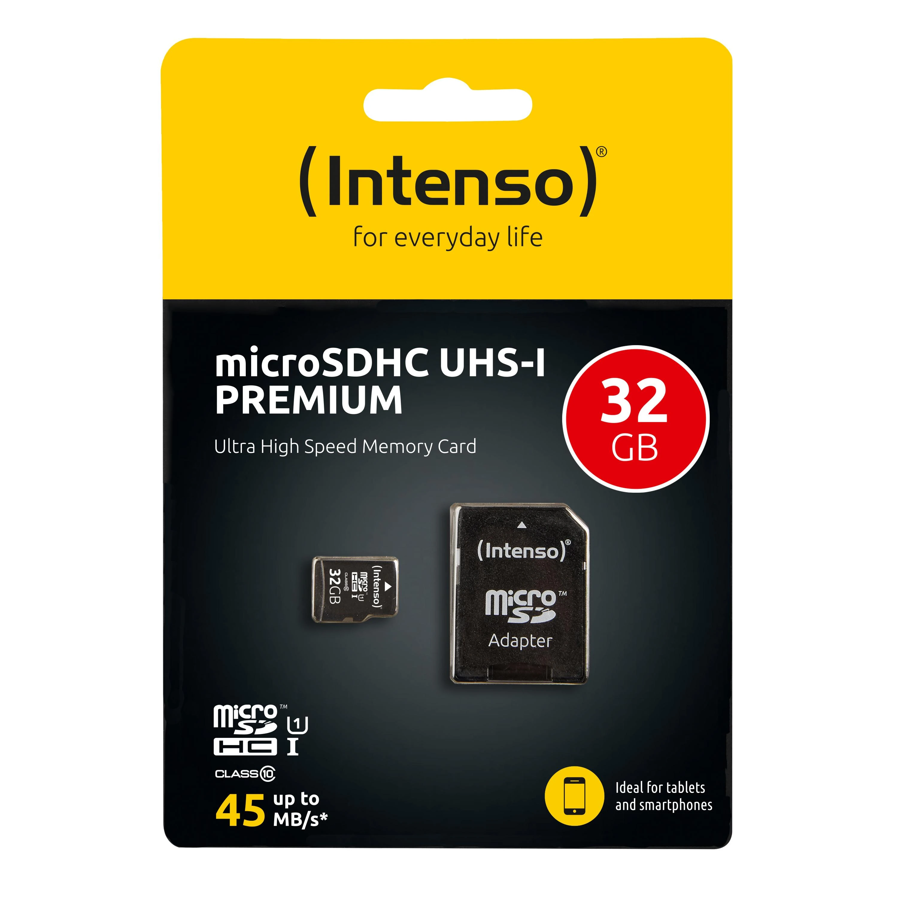 Atminties kortelė Karta Intenso Premium Micro SDHC 32 GB Class 10 (3423480)