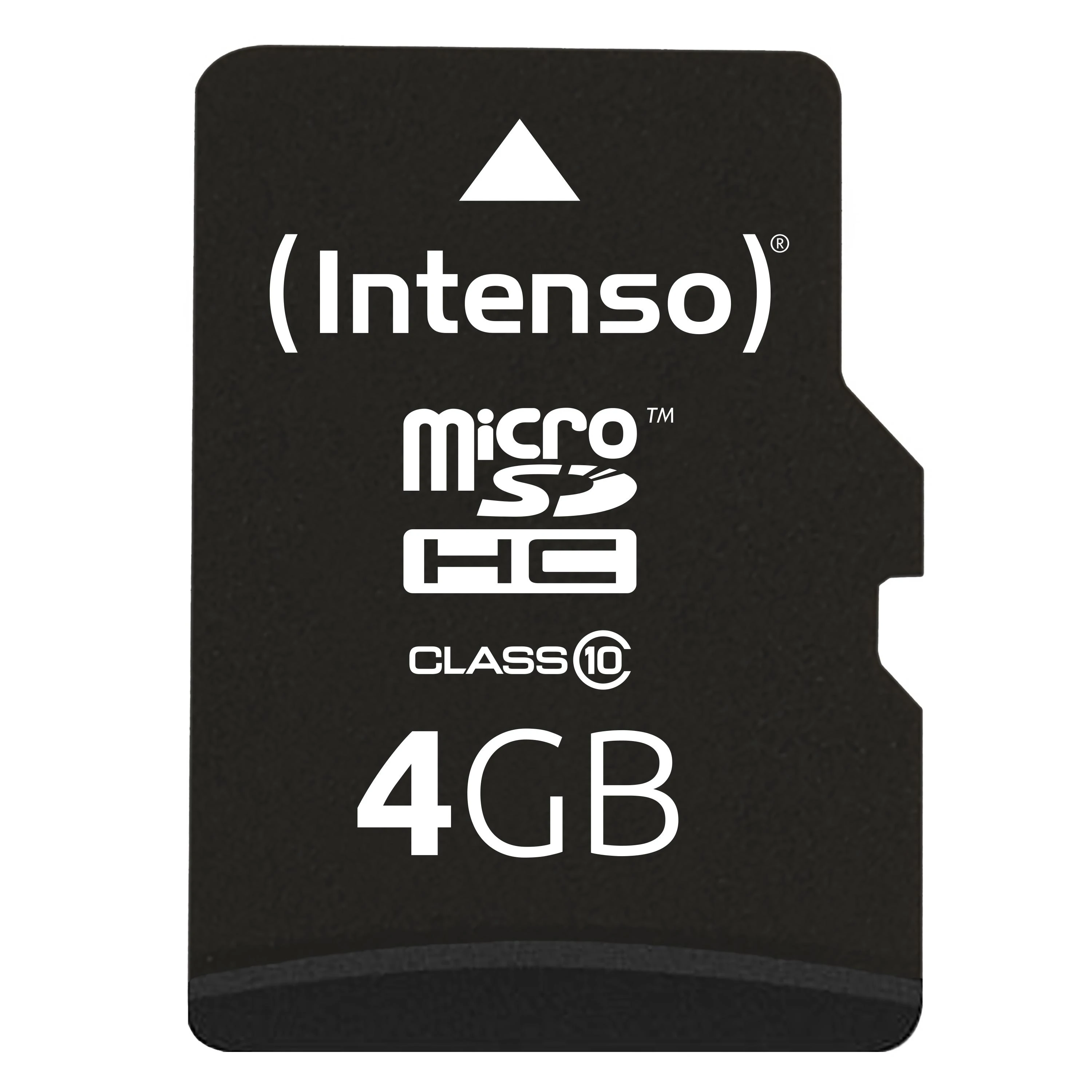 Atminties kortelė Atm.kortelės Intenso micro SD 4GB Class 10