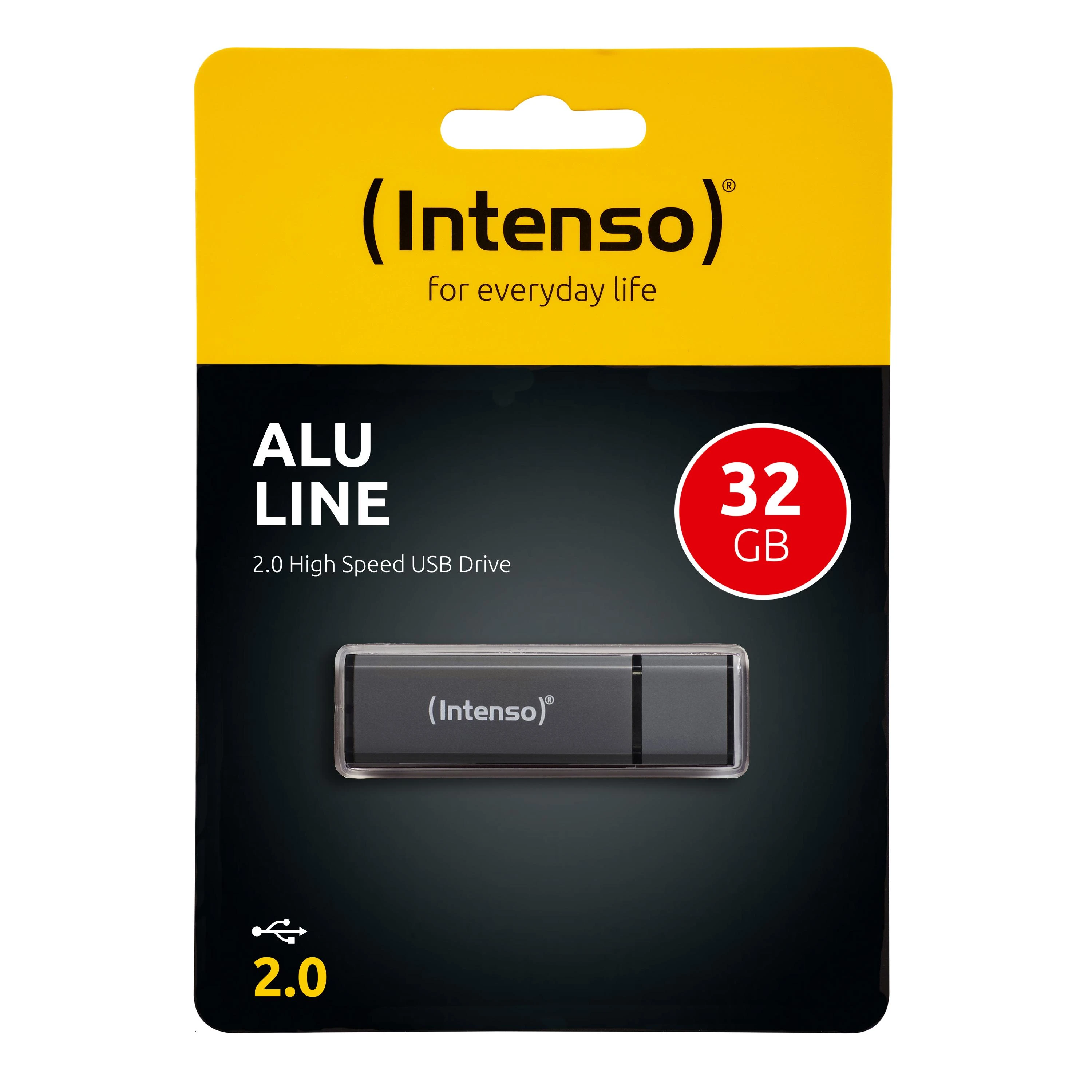 Atmintukas Intenso Line Anthracite 32GB