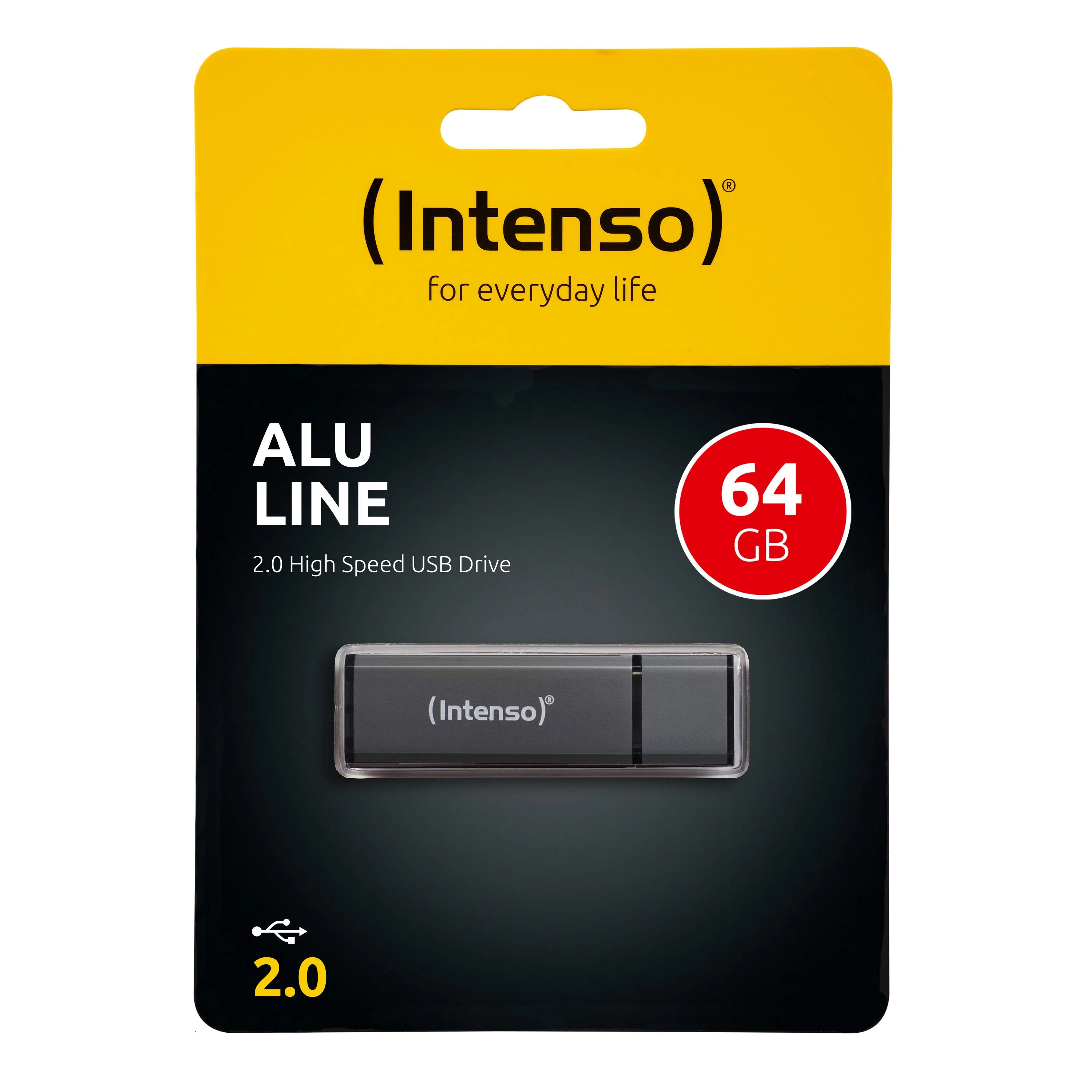 INTENSO 3521491 Flashdrive Intenso Alu Line Antracite 64GB