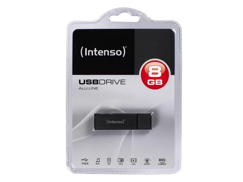 INTENSO 3521461 Intenso pendrive USB ALU LINE ANTHRACITE 8GB