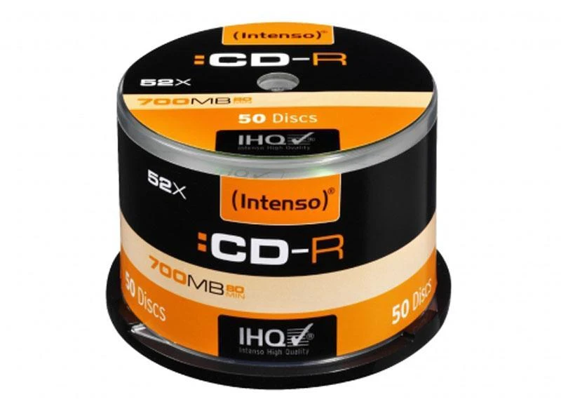Intenso CD-R diskų bokštelis pakuotėje
