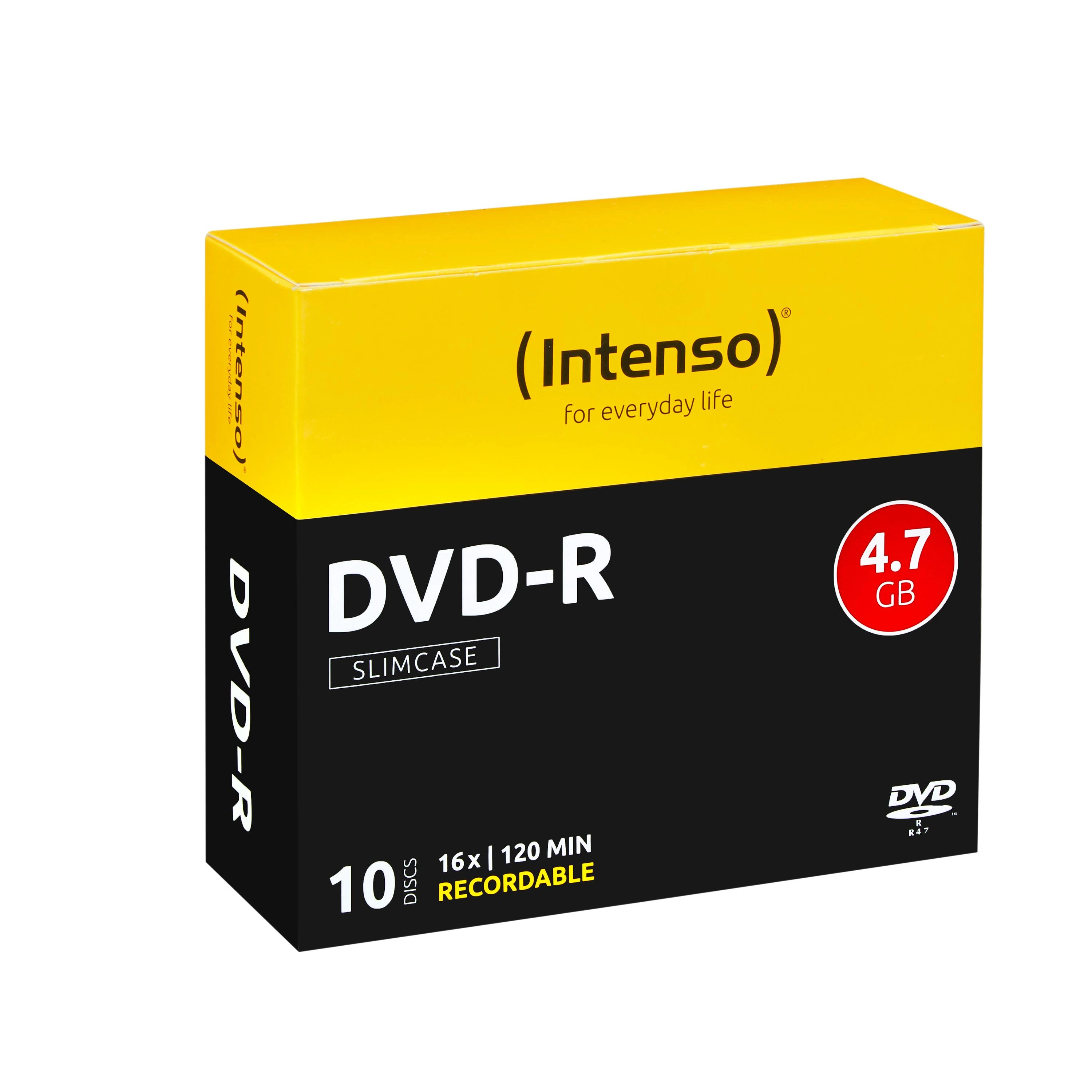 Intenso DVD-R 4.7GB pakuotė