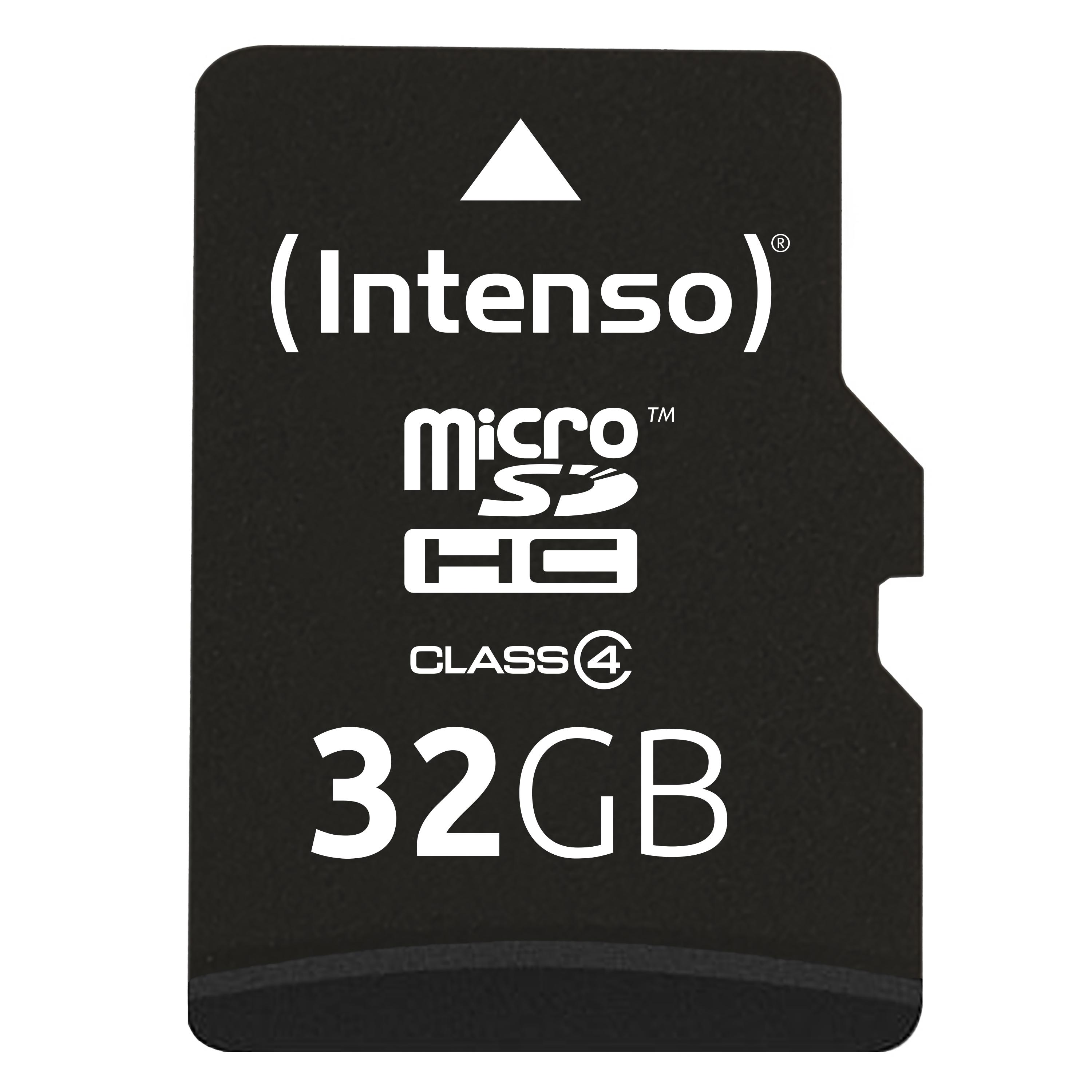 Atminties kortelė Tab Intenso MikroSDHC 32 GB klasė 4 (3403480)
