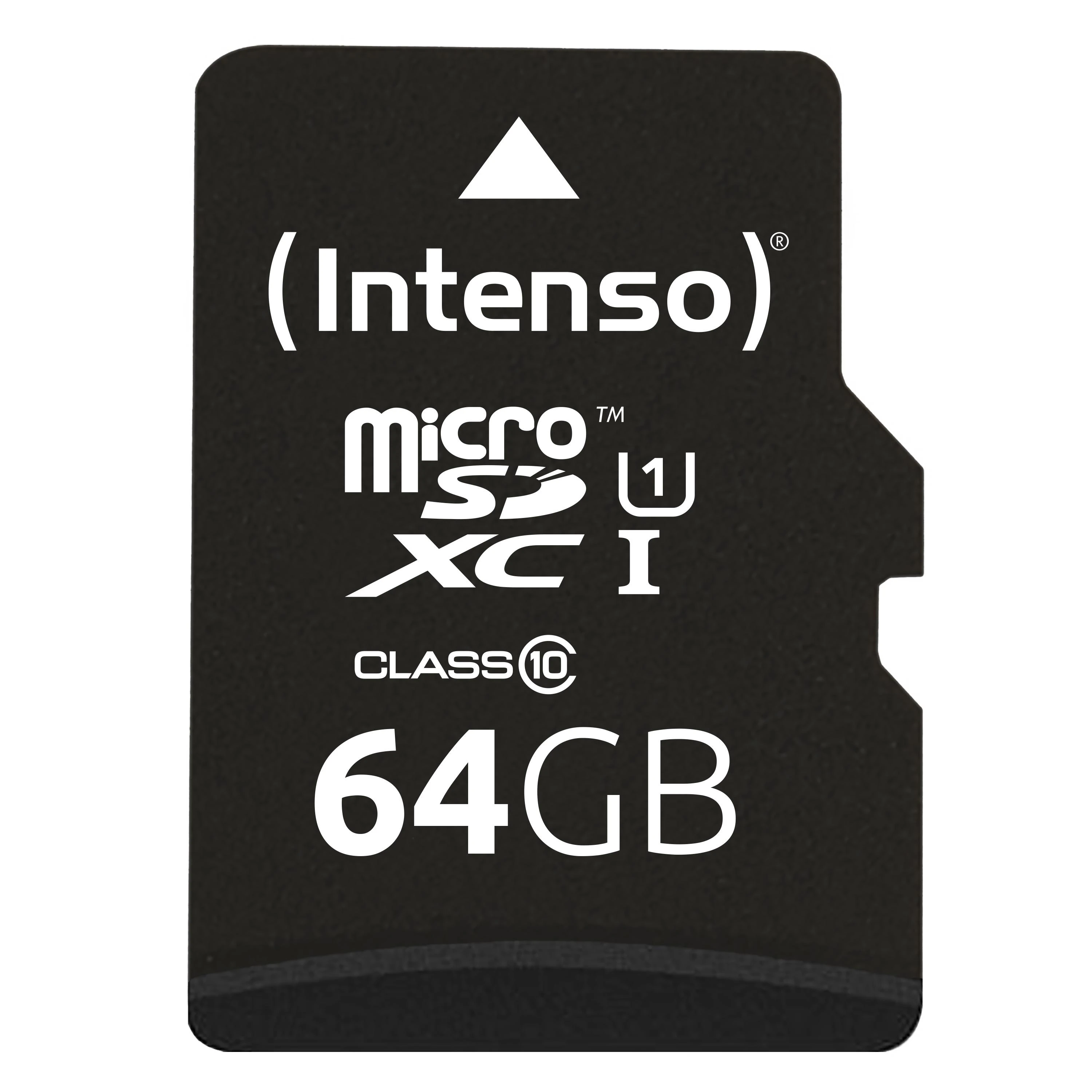 Atminties kortelė „Micro SDXC 64GB UHS-I“ atmintis su adapteriu 3423490 INTENSO