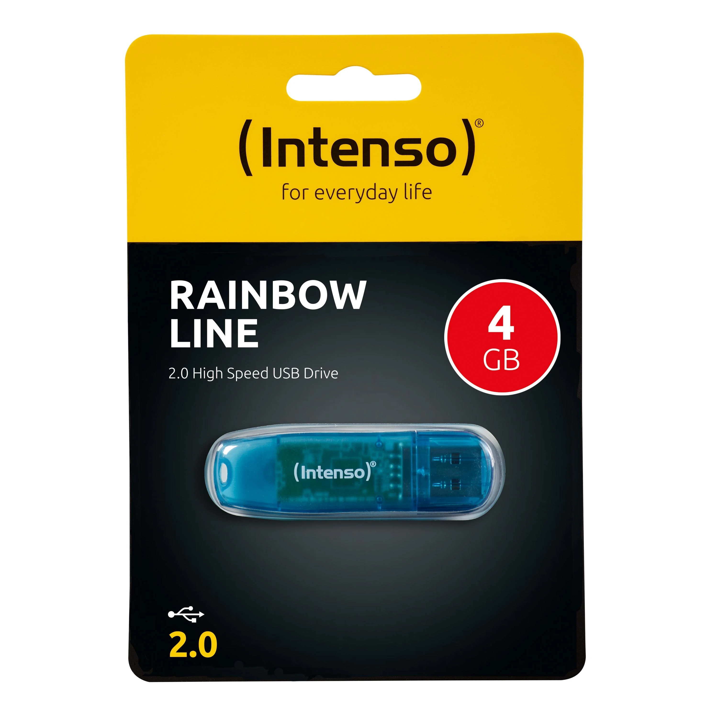 „Intenso Rainbow Line“ 4 GB USB atmintinė 2.0