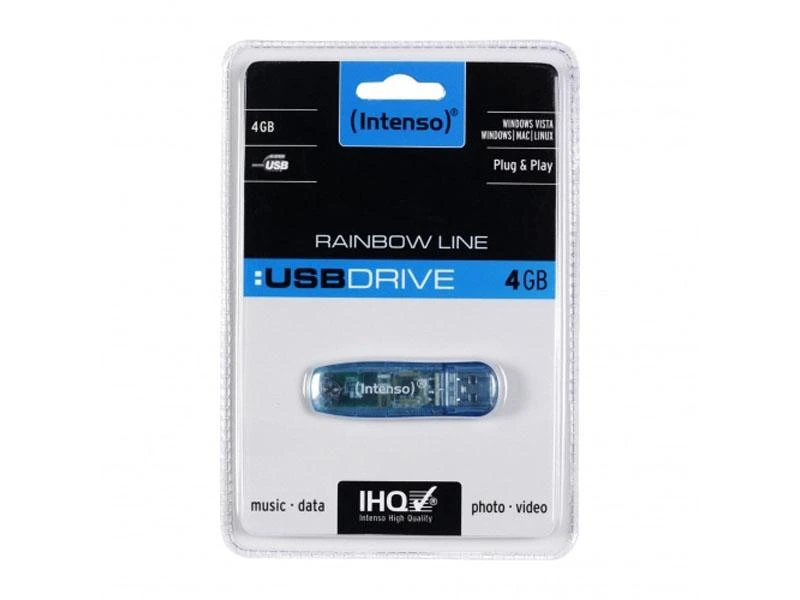 „Intenso Rainbow Line“ 4 GB USB atmintinė 2.0