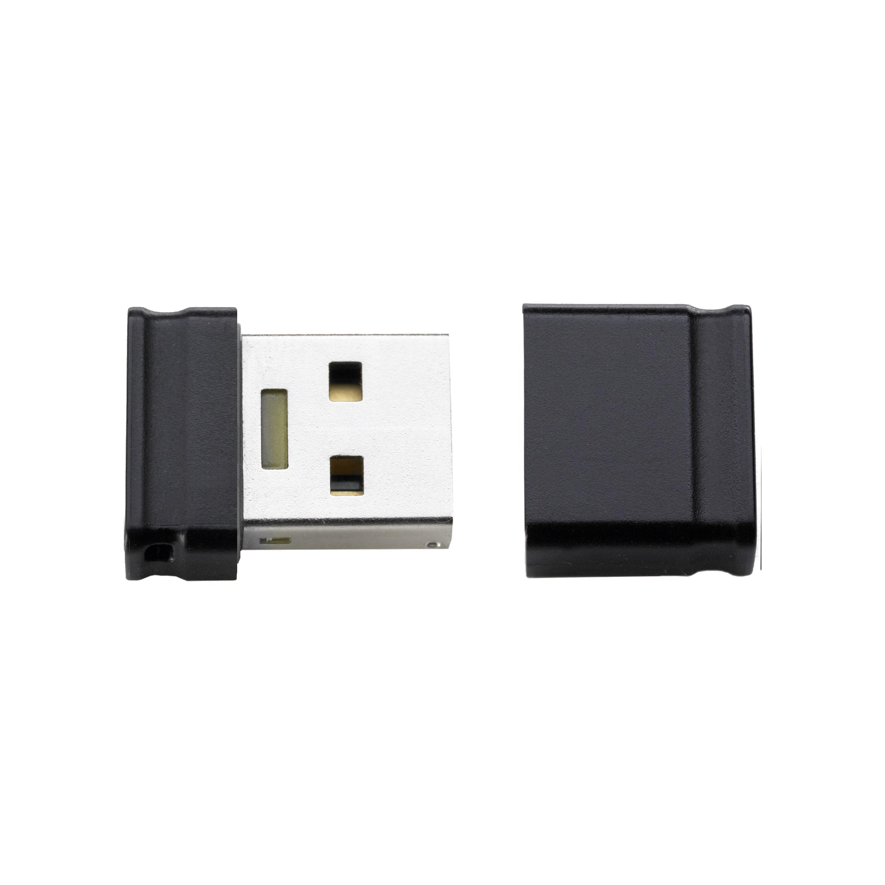 STICK 32GB USB 2.0 Intenso Micro Line Juodas