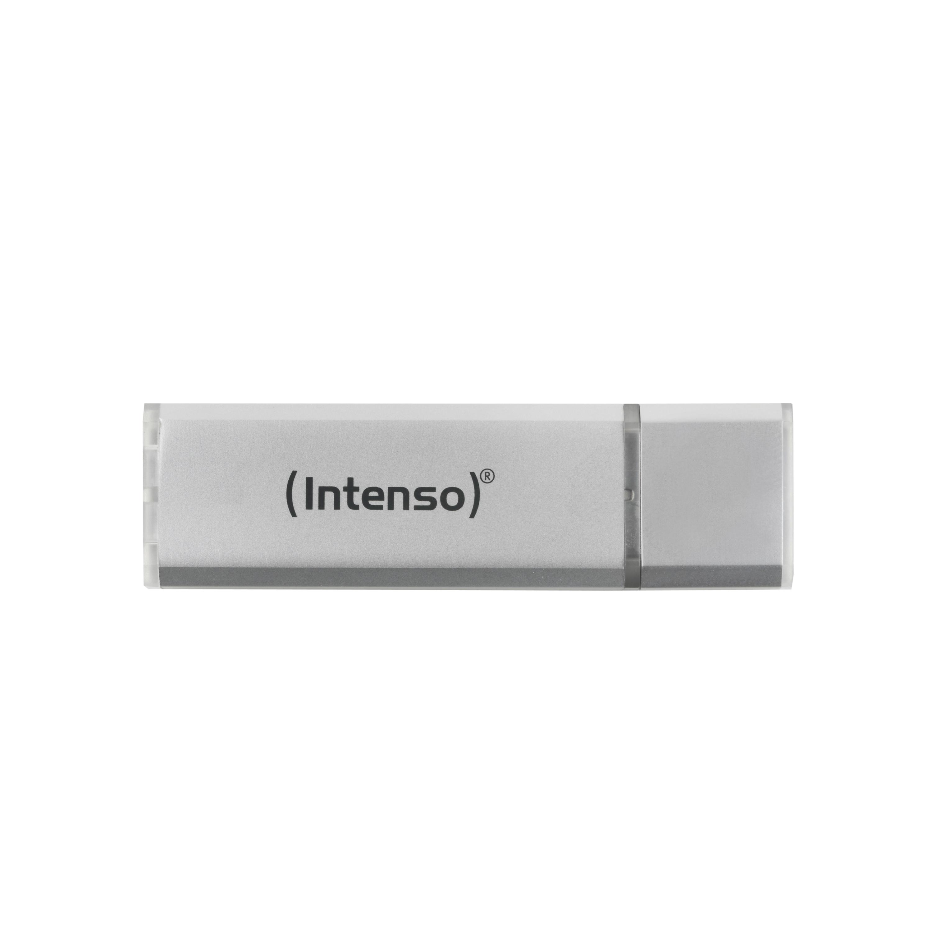 PAMIĘĆ USB USB2 64GB Sidabrinis 3521492 INTENSO