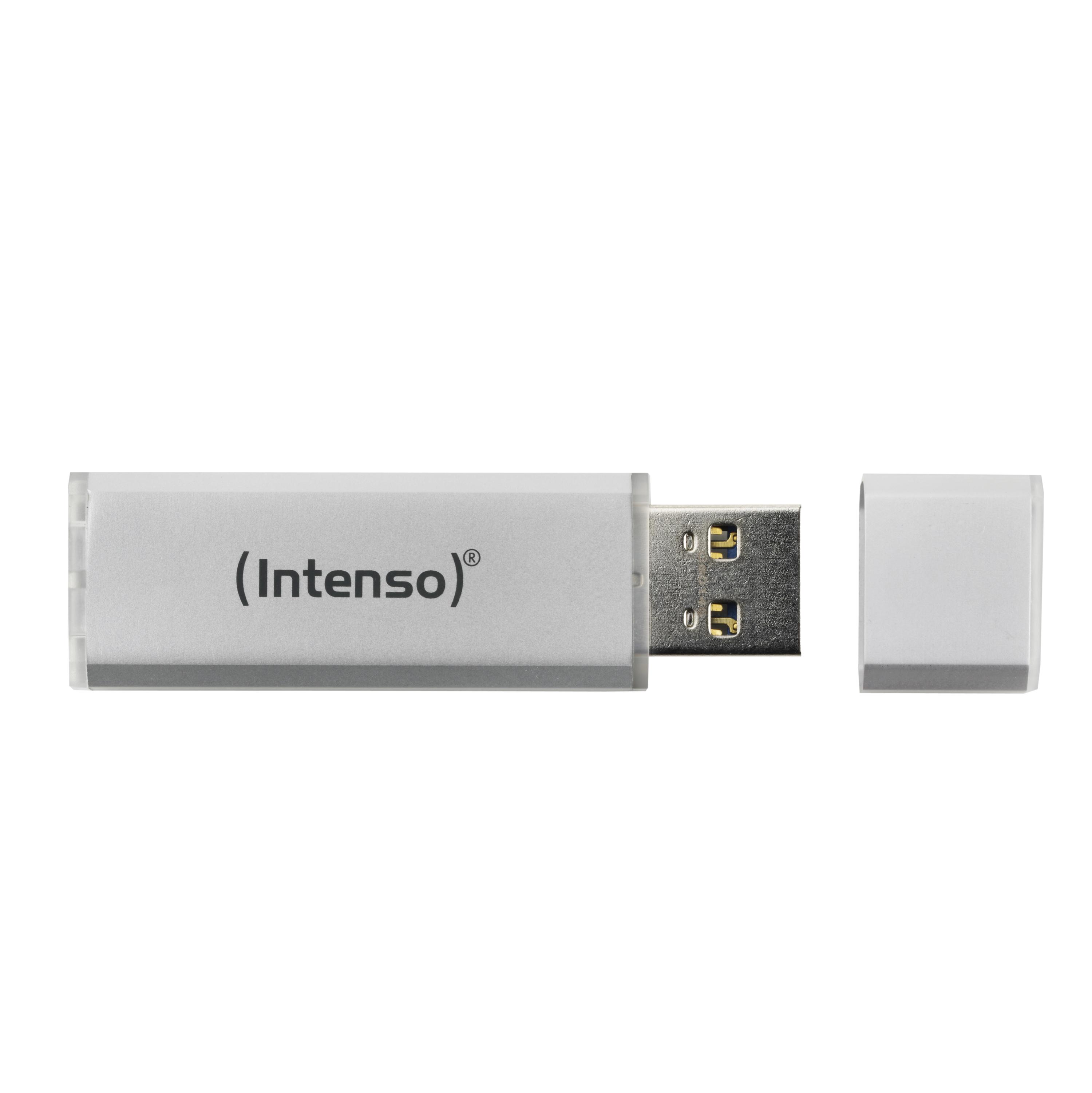 PAMIĘĆ USB USB2 64GB Sidabrinis 3521492 INTENSO