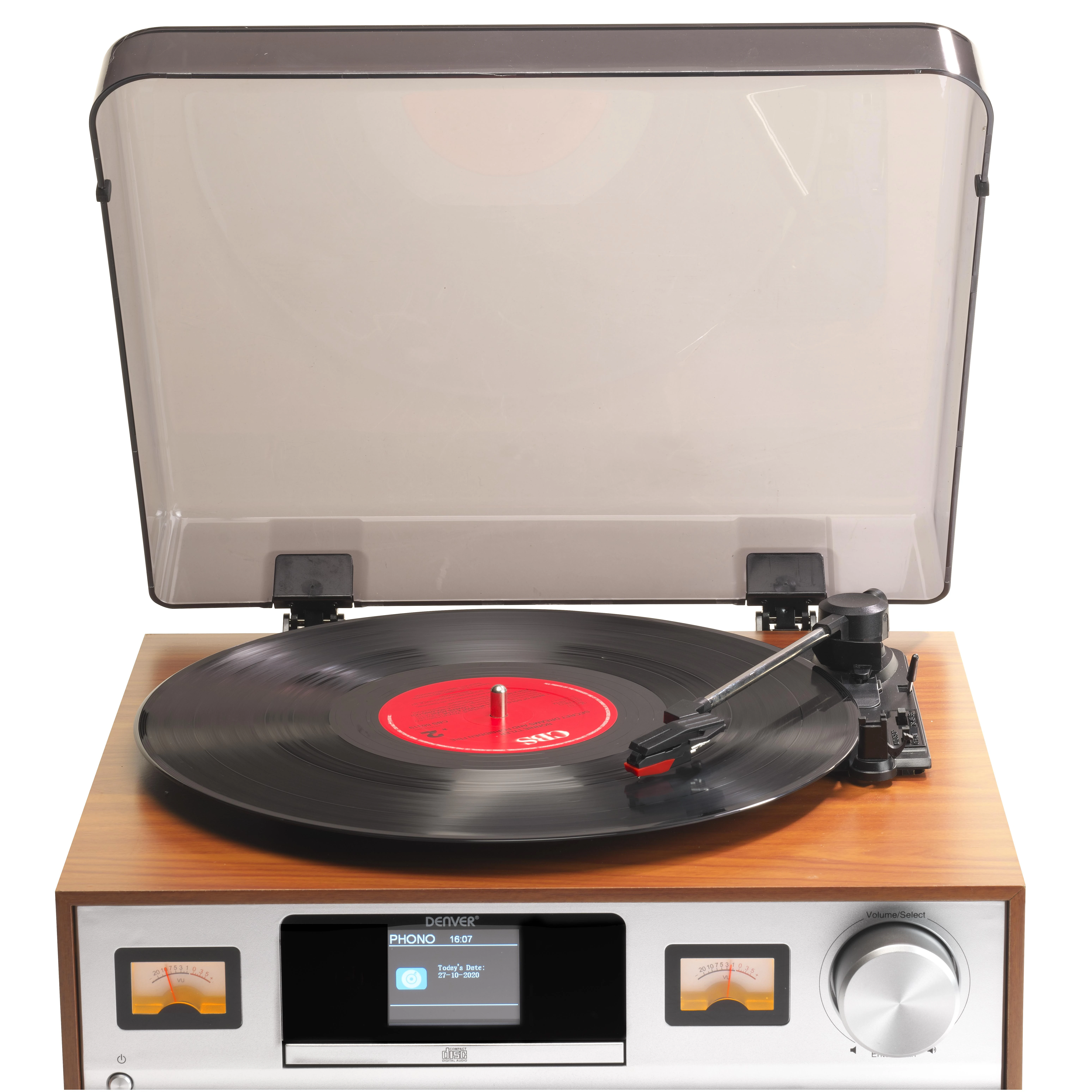 Muzikinis centras Denveris MRD-52 Lightwood