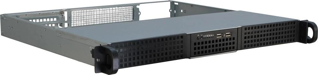 Inter-Tech Case IPC Server 1U-10240 (40cm), be maitinimo šaltinio