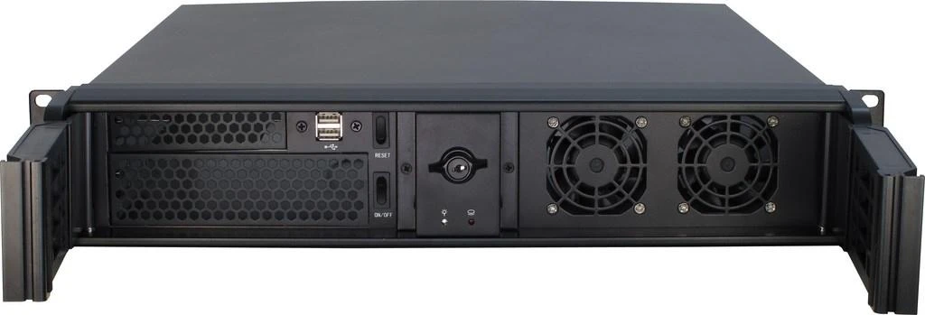 Serveris Inter-Tech 2U-2098-SK Rack Juodas