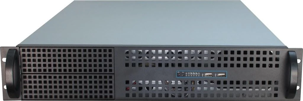 Inter-Tech 2U-2129-N, Server-case - juodas, 2 Hheneinheiten