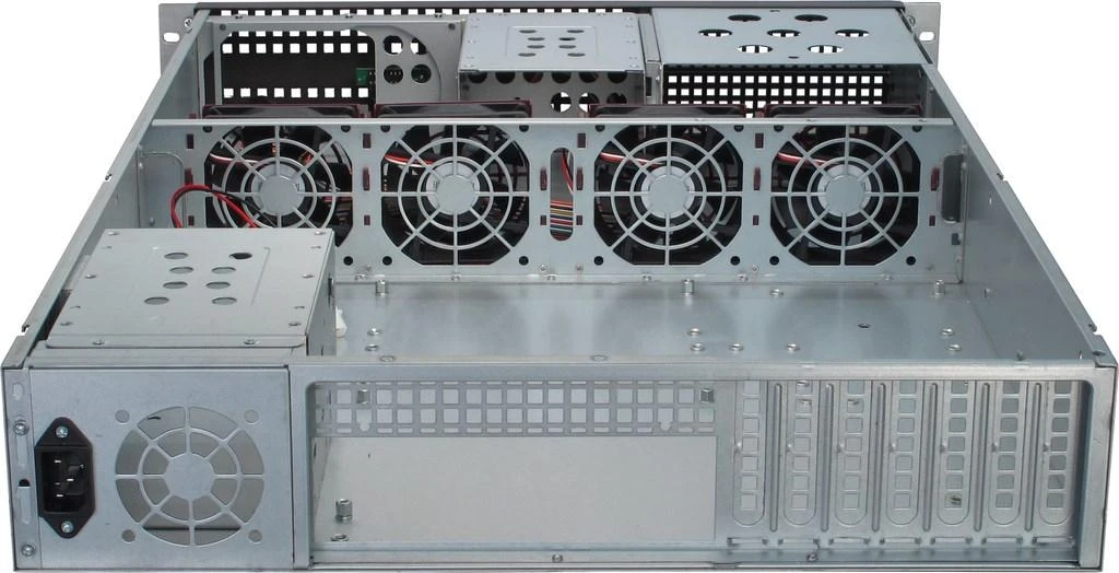 Inter-Tech 2U-2129-N, Server-case - juodas, 2 Hheneinheiten