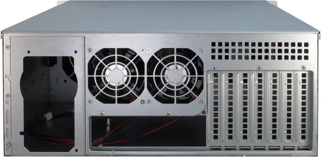 Inter-Tech 4U-4424 - Rack - Server - Metall - Juodas - Sidabrinė - ATX,EATX,EEB,Mini-ITX,uATX - 4U