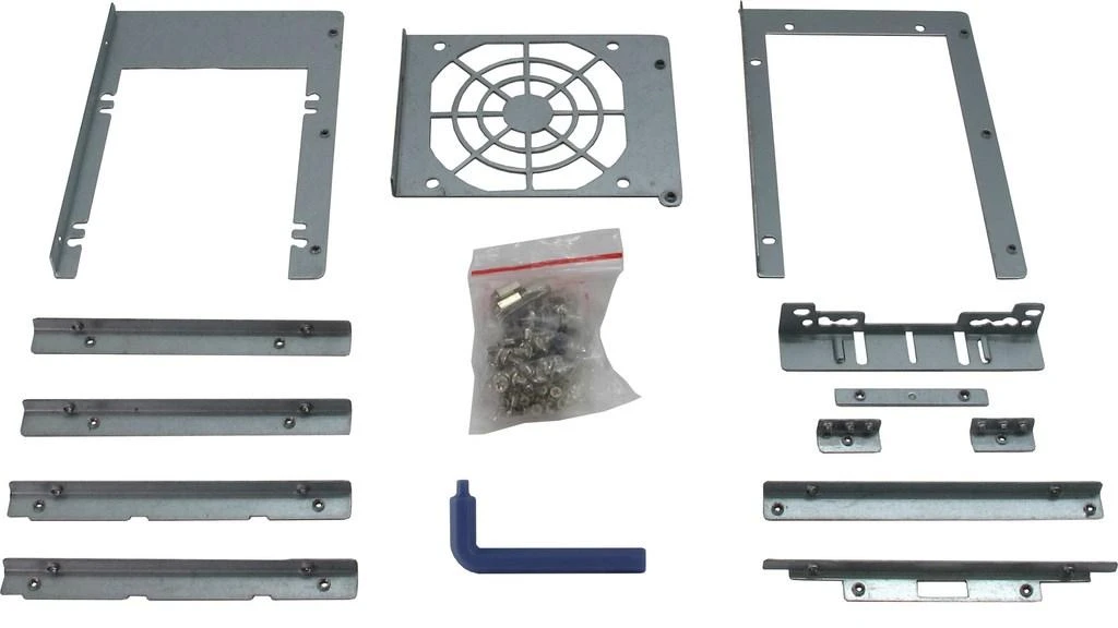 Inter-Tech 4U-4424 - Rack - Server - Metall - Juodas - Sidabrinė - ATX,EATX,EEB,Mini-ITX,uATX - 4U