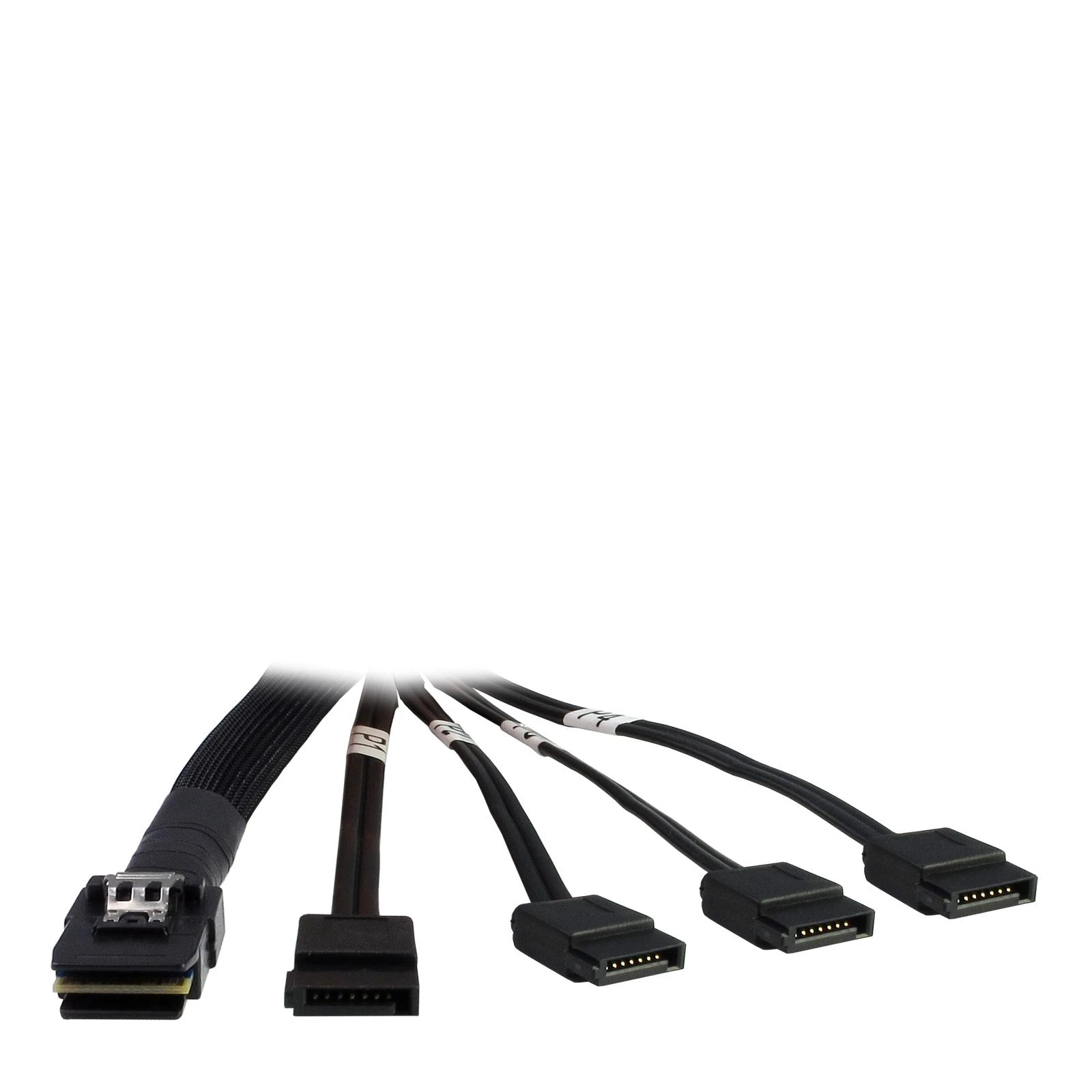 Inter-Tech S-ATA/SFF 8087 laidai surūšiuoti pagal spalvas