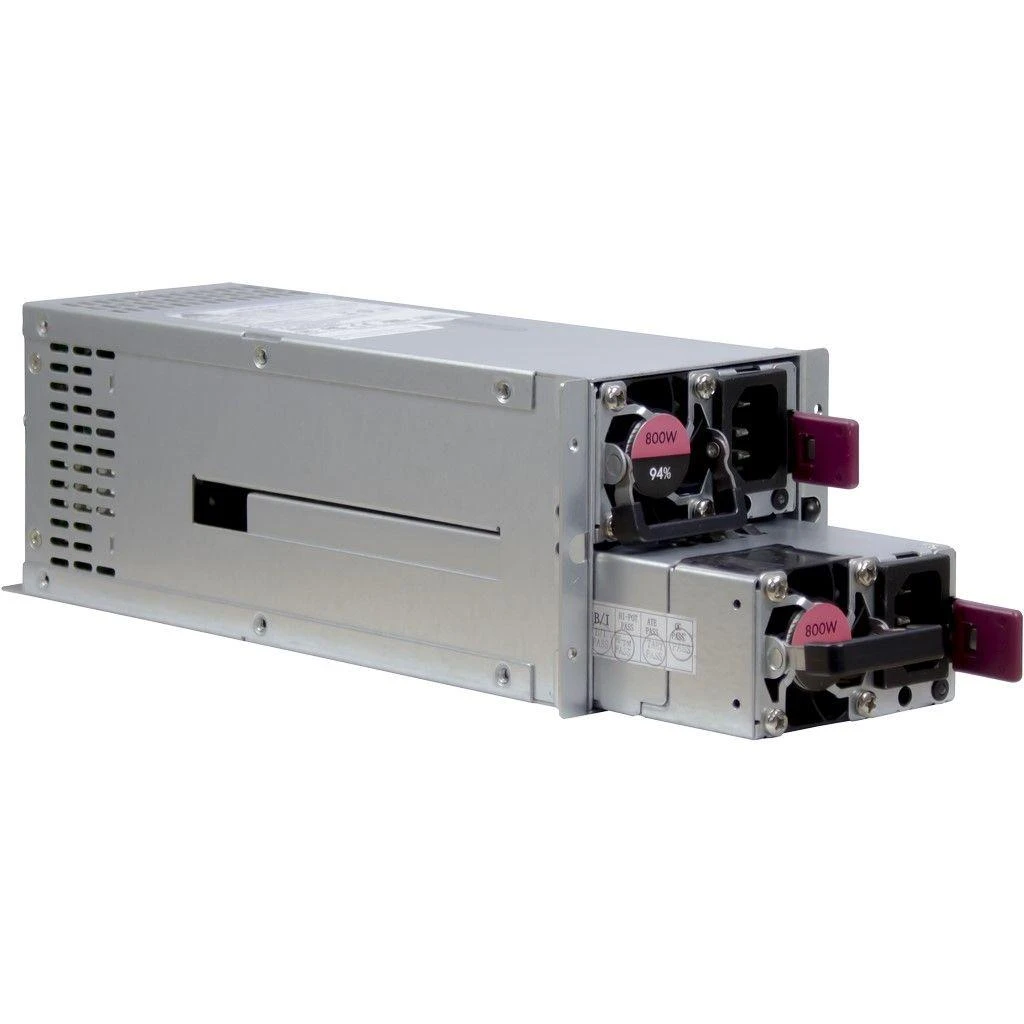 ITT Inter-Tech ASPOWER R2A-DV0800-N maitinimo blokas 800 W 20+4 pin ATX 2U Sidabras