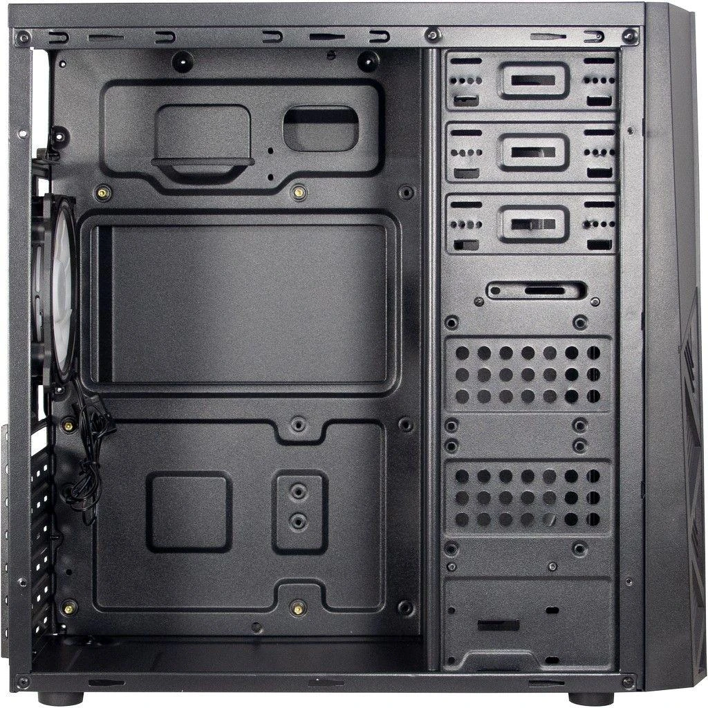 Inter-Tech B-02RGB žaidimų bokštas juodas