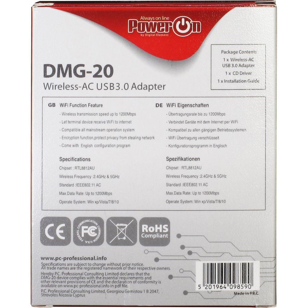 Inter tech „InterTech DMG-20 WLAN“ 867 Mb/s