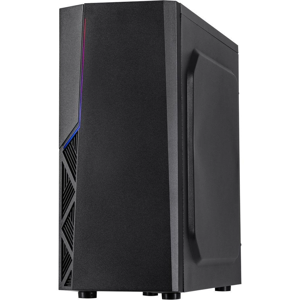 Inter-Tech B-02RGB žaidimų bokštas juodas