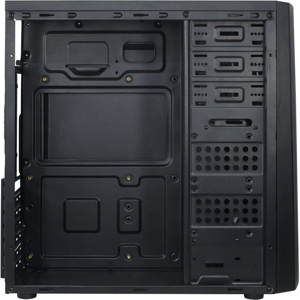 Važiuoklė INTER-TECH B-48 Juodas Midi Tower, ATX, 2xUSB2.0, HD-garsas, PSU pasirinktinai